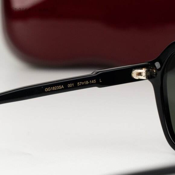 Gucci Women Sunglasses Black Grey Pilot GG1823SA 001 NEW AUTHENTIC main image 6
